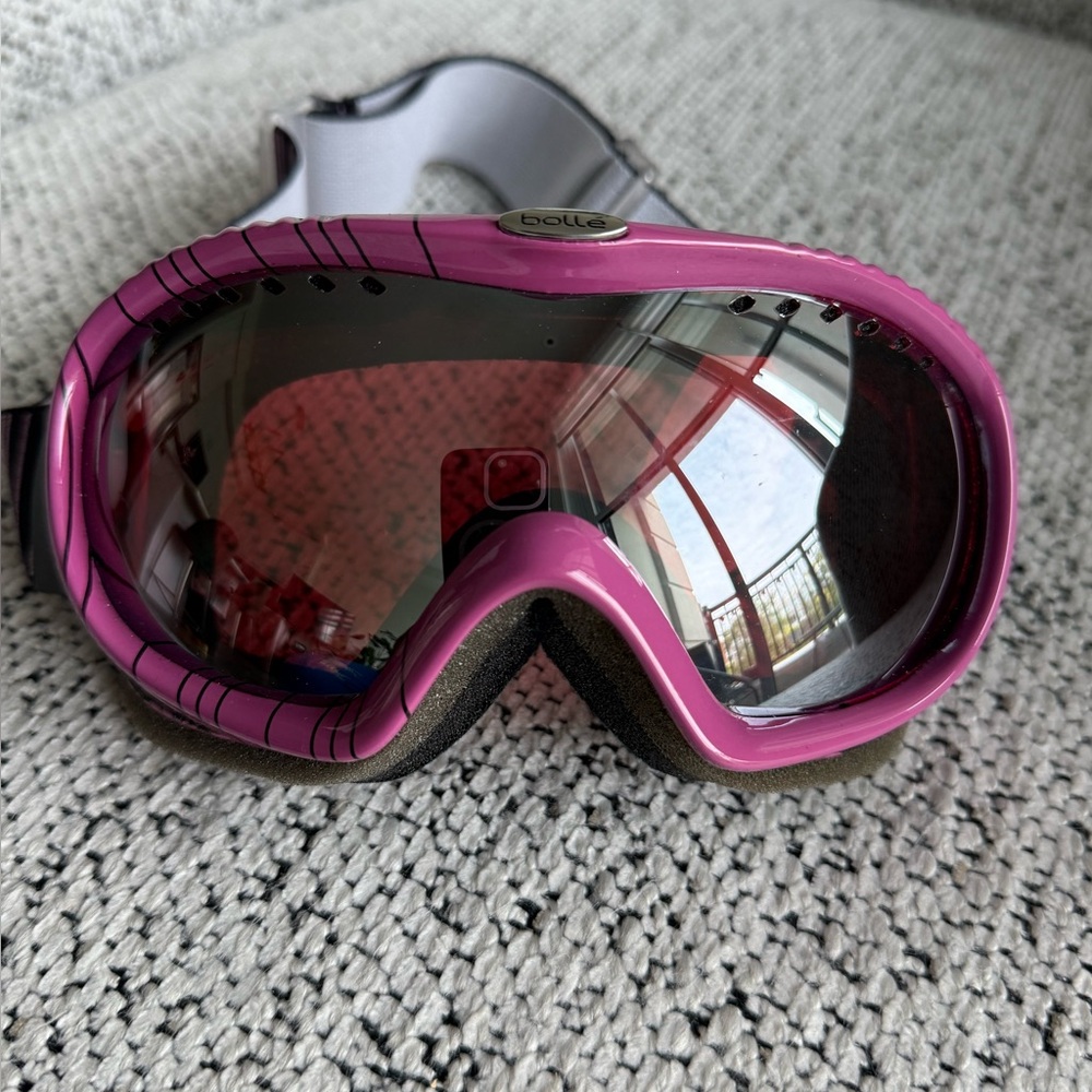 Bolle Pink Ski Goggles